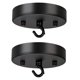 thumbnail image 5 of FENGGUIQU 2Ud Para De Metal Negro Estilo Nordic Para Hogar, 5 of 8