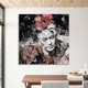 thumbnail image 2 of Cuadro Frida Kahlo 80x80cm En Lienzo Canvas, 2 of 4