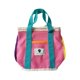 thumbnail image 2 of Mesh Beach Bolet Bolsa Bolsa Bolso de baños para mujer bolso de bolsas para mujeres para vacaciones en el gimnasio Al aire libre Sports Almacenamiento Azul rosa, 2 of 9