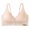 Z02*Khaki, variant on IQOGKRN Women Seamless Posture Correction Wireless Bra Anti-Sagging Lift Support Sculpting Back Smoothing Brassiere Beige L