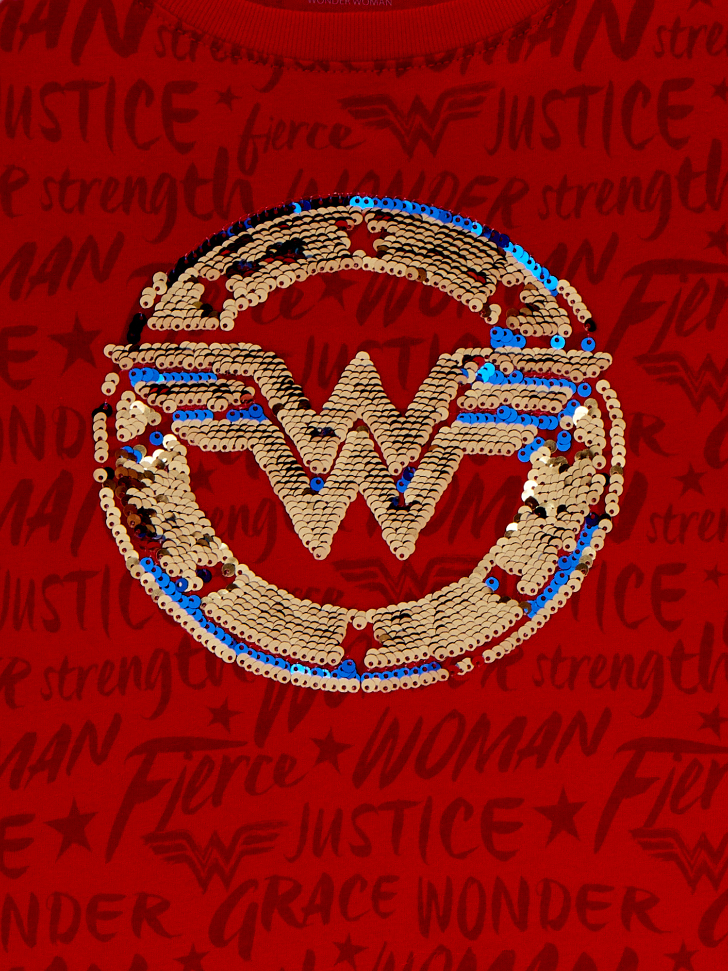 Wonder Woman 2 Girls Graphic Tee - image 3 of 3
