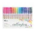 thumbnail image 2 of BotaniNest Tip Outline Marker For Precision Line Work And Color Coding Crafting Stationery For Writing Drawing And Labeling 2ml, 2 of 5