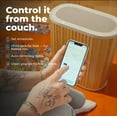 thumbnail image 6 of Windmill Air Purifier Max, Smart True HEPA Air Cleaner for Smoke, Odors, Dust & Mold Spores, Up to 1,950 Sq Ft, White, 6 of 9