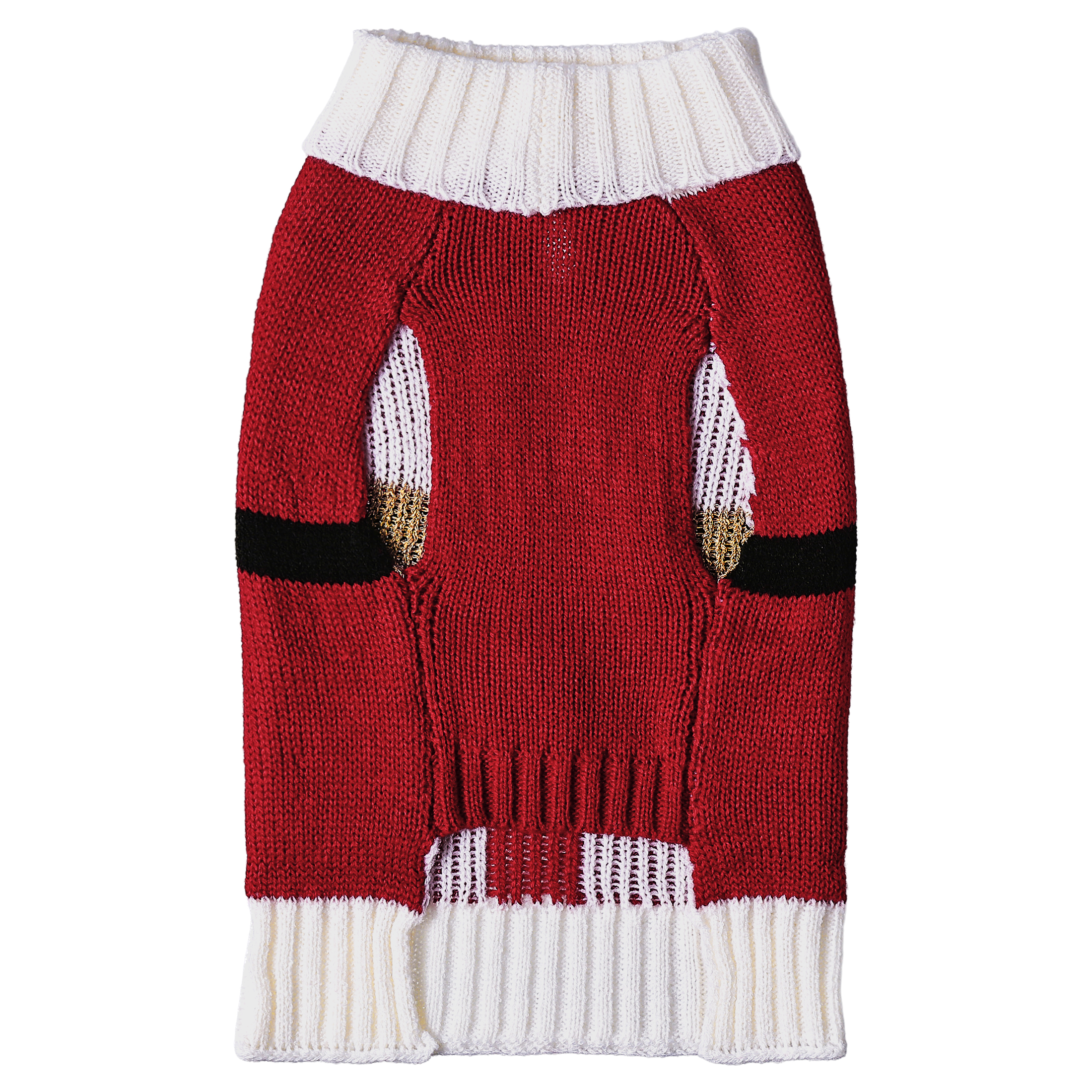 Vibrant Life Holiday Pet Sweater for Cats & Dogs, Santa, Red, Extra Small