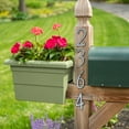 thumbnail image 3 of Root & Vessel Countryside Railing Planter, Sage, 24", 3 of 5