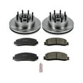 thumbnail image 3 of Power Stop Front Stock Replacement Brake Pad and Rotor Kit KOE6550, 3 of 8