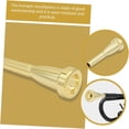 thumbnail image 2 of Professional Trumpet Mouthpiece – Metal, Lightweight for Beginners Pros, 2 of 5