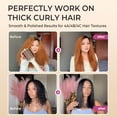 thumbnail image 4 of Upgraded 5-in-1 Blow Dryer Brush with Heated Comb - Volumizer Hair Dryer Brush for Wet & Dry Hair, Ideal for Thick Curly Hair, Salon Blowout, Frizz-Free Shiny Hair, Reduced Heat Damage - 70mm, 4 of 5