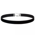thumbnail image 5 of HOOUN Adjustable Choker Neckband Black Necklace Strap Jewelry Choker Velvet Fashion-Width 5cm, 5 of 9