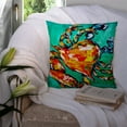 thumbnail image 3 of Carolines Treasures MW1142PW1414 Crab Canvas Fabric Decorative Pillow  14Hx14W multicolor, 3 of 4