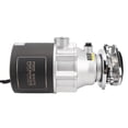 thumbnail image 1 of Garbage Disposal, 3800 RPM Stainless Steel Food Waste Disposer for Kitchen, Booster System & Overload Protect, Narrow Base for Cooked Meat Beans Seeds, 1 of 7