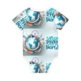 thumbnail image 2 of Rocae Let's go Travel for Baby Climbing Clothes Soft Baby Romper for Active Infants Comfortable and Breathable Crawling Jumpsuit Unisex Baby Outfit 6 Months, 2 of 8