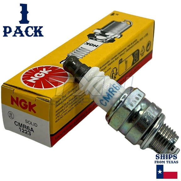 NGK 1223 CMR6A Standard Spark Plug, Pack of 1
