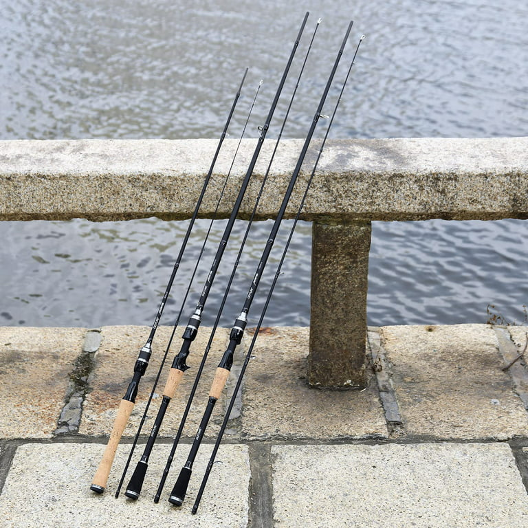 2 Piece Spinning 6' Fishing Rods Ultra Light Freshwater Graphite
