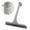 Gray, variant on 11"2 in 1 Silicone Shower Squeegee with Hook Dual Sided Design for Bathroom, Shower Doors, Mirrors