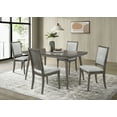 thumbnail image 2 of Onslow 5-piece 59-inch Rectangular Dining Set Dark Brown, 2 of 15