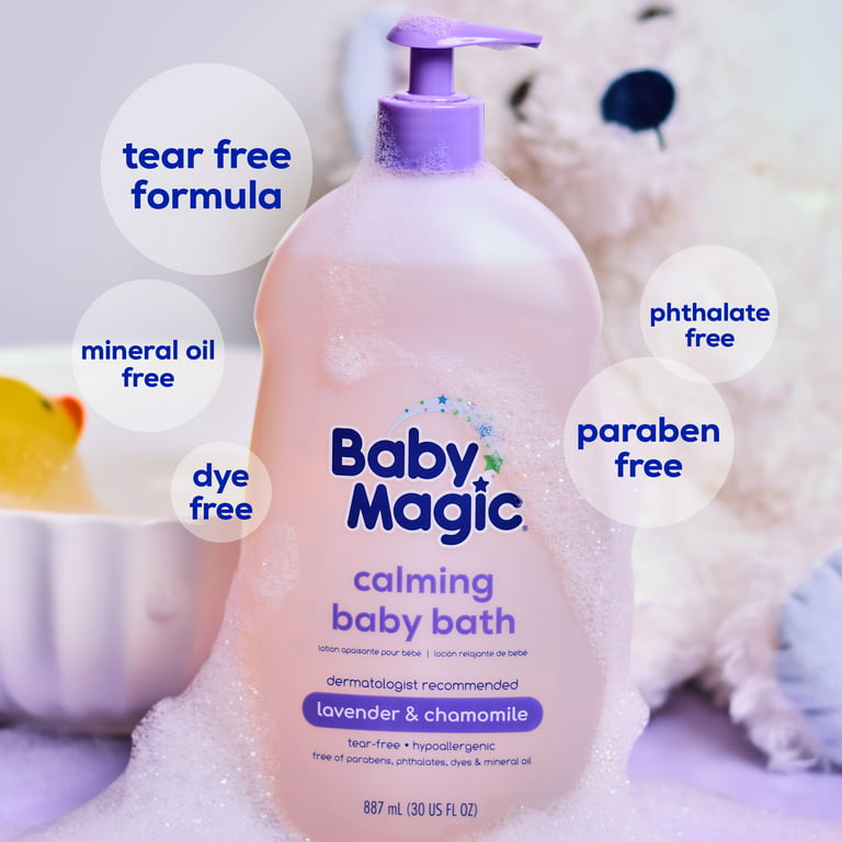 BELLA B Bubble Bath for Baby & Kids 8 oz - Organic Bubble Bath for Toddlers  - Toddler Bubble Bath Tear-Free Baby Bubble Bath Organic - Natural Bubble