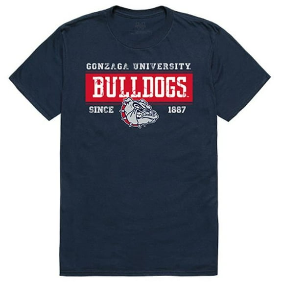 Gonzaga University Established Tee Shirt - Navy - Small