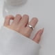 thumbnail image 3 of Guardurnaity Anillo de plata con forma de animal, antioxidación y anticorrosión, suave y duradero, bonito anillo femenino coreano Ropa, zapatos y accesorios Miscelánea, 3 of 6