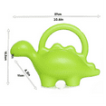 thumbnail image 6 of Cute Animal Shaped Watering Can for Kids, Plastic Watering Can for Indoor Plants Garden Flower（Elephant/Unicorn/Tortoise), 6 of 6