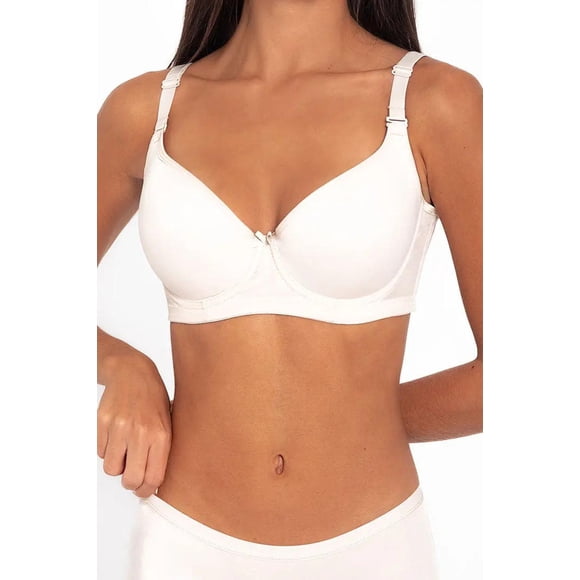 Brassier Copa Completa Diane & Geordi Colombia Microfibra y Powernet 021890 beige 36C