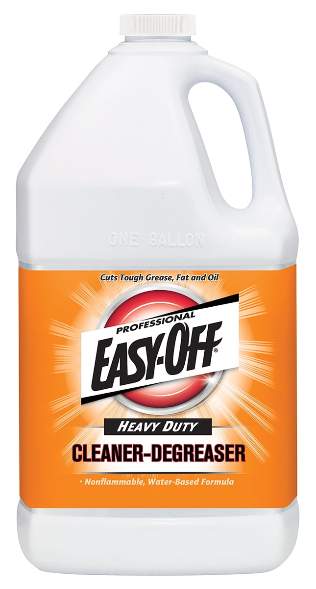 EasyOff Professional Heavy Duty Cleaner & Degreaser, 2 gals (2 Bottles x 1 gal)
