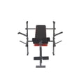 thumbnail image 5 of Intbuying Indoor Easy Adjustable Foldable Home gym weight exercise bench muscles fitness 053016, 5 of 8