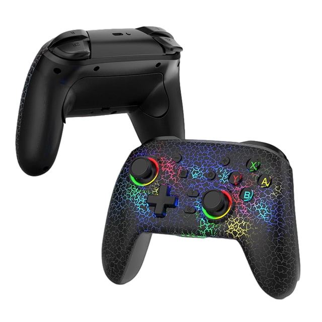 Mando inalámbrico para Nintendo Switch PRO: movimiento de seis ejes, doble vibración, programación de macros, iluminación RGB