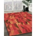thumbnail image 2 of Ahgly Company Indoor Rectangle Patterned Grapefruit Red Area Rugs, 2' x 5', 2 of 6