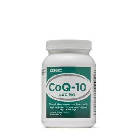 UPC 048107121150 product image for GNC CoQ-10 400mg, 60 Softgels, Supports Heart Health | upcitemdb.com