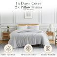 thumbnail image 2 of Geometric Maze Reversible Duvet Cover and Sham Set, 2 of 8