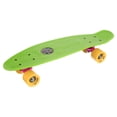 thumbnail image 5 of Maui and Sons 22 inch Green Cookie Logo Retro Cruiser Skateboard, 60mm Diameter PU Wheels, 5 of 9