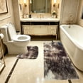 thumbnail image 6 of Gaecuw Brown Bath Mat Set 2 Piece Non Slip Absorbent Soft Rugs for Toilet Shower Floor Home Decor, 6 of 6