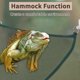 thumbnail image 5 of Ofertas Únicas 2 Pcs Hamaca para Dragón Lagarto Hamaca de Malla Transpirable Cama para Reptiles Hamaca para Lagartos para Anolis Geckos Serpientes Camaleones Verde 13in, 5 of 6