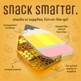thumbnail image 3 of COOK WITH COLOR Lunch Box Container, 8-Grid Snack Box, Pencil Shape, 3 of 9