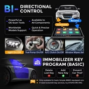 OTOFIX D1 Max Diagnostic Scanner Bi-Directional Bluetooth Scan Tool ECU Coding OBD2 Diagnostic Tools 2 Year Free Update