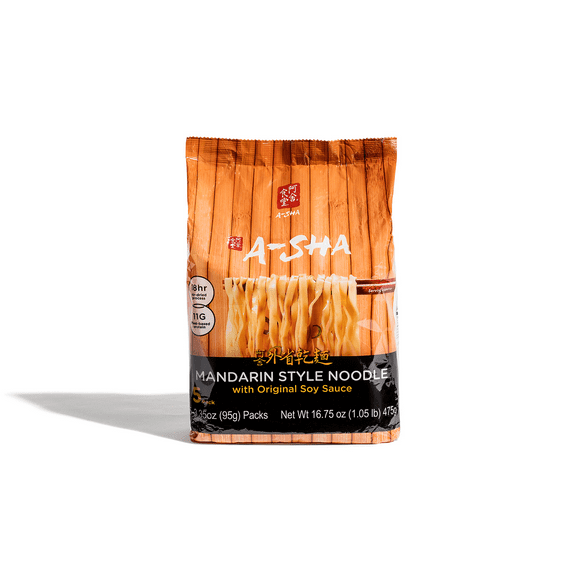 Originale aux à la mandarine A-Sha Nouille Mandarine Originale 5 x 95g