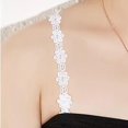 thumbnail image 4 of 3 Pack Ladies Convertible Lace Flower Bra Straps,Bra Strap Clips Adjustable Non-Slip, 4 of 4