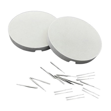 

2x Round Firing Trays 20pcs Metal Pins Set Supplies Accessory New