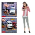 thumbnail image 1 of Modelo de Personas Pintadas Joven Tren Park Street S CUTICAT figura de escena de diorama pintado, 1 of 5
