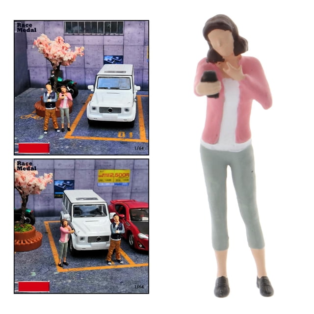 Modelo de Personas Pintadas Joven Tren Park Street S CUTICAT figura de escena de diorama pintado