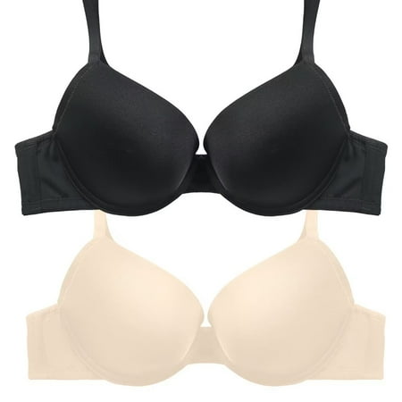 

Varsbaby Women s Push Up Bra Padded T-Shirt Bras Seamless Underwire Cleavage Everyday Bra