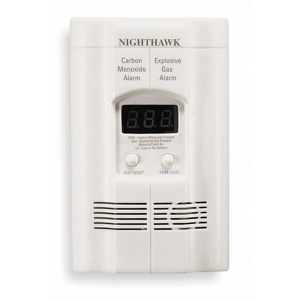 Kidde Nighthawk AC Plugin Operated Carbon Monoxide and Explosive Gas