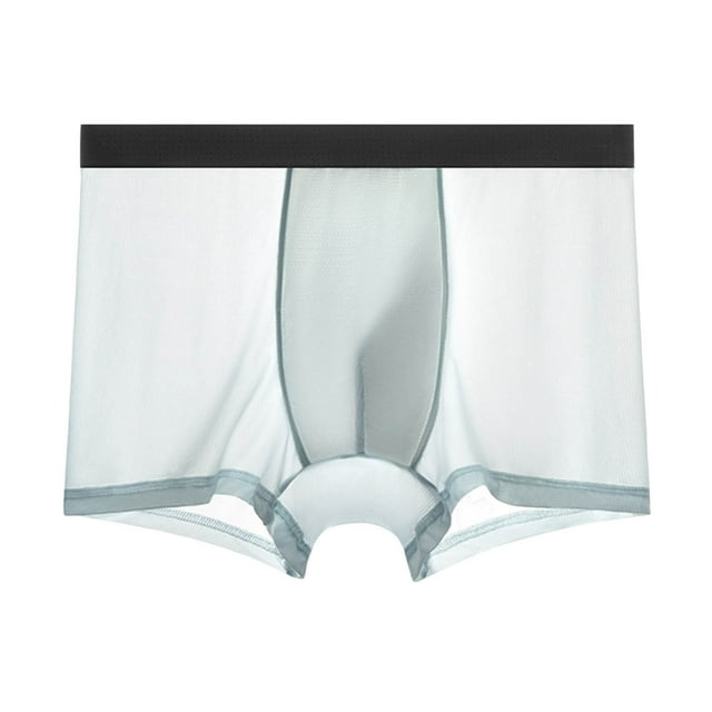 zbxnLI Mens Boxer Underwear Lightweight Boxer Shorts for Men Elastic Waist Breathable Soft Underpants