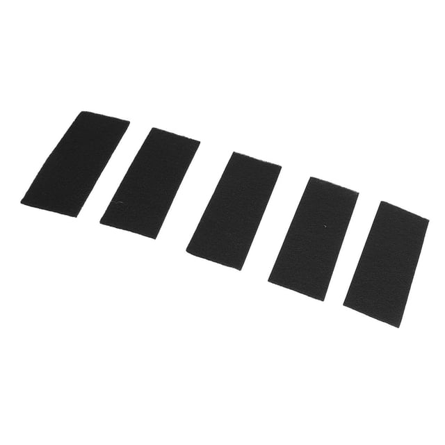 5pcs Ceiling Fan Filters, Coconut Shell Carbon Filter, Easy Stick Replacement Universal Ceiling Fan Air Filters DIY Self Adhesive for Home Kitchen Office