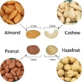 thumbnail image 2 of 100g Artificial Lifelike Nuts Decoration Fake Hazelnuts Peanuts Cashews Almonds Crafting DIY Home Kitchen Photography Props, 2 of 3