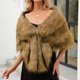 thumbnail image 5 of Bufandas elegantes para mujer, para novia, boda, chal largo falso, estola, bufanda, capa, cárdigan, chaqueta, top, bufanda para mujer, 5 of 8