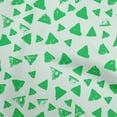 thumbnail image 1 of oneOone Velvet Light Green Fabric Geometric Sewing Craft Projects Fabric Prints By Yard 58 Inch Wide, 1 of 4