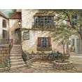 thumbnail image 2 of Manning, Ruane 18x15 Black Ornate Wood Framed with Double Matting Museum Art Print Titled - La Maison du Vin, 2 of 4