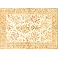 thumbnail image 1 of Ahgly Company Machine Washable Indoor Rectangle Persian Brown Traditional Area Rugs, 7' x 9', 1 of 4
